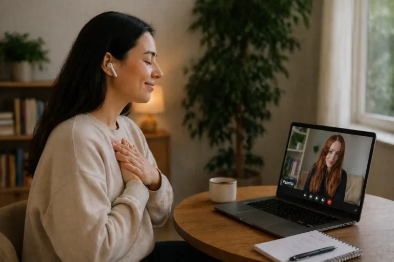 psicóloga online para depresión | Persona encontrando alivio emocional con terapia online para depresión en México